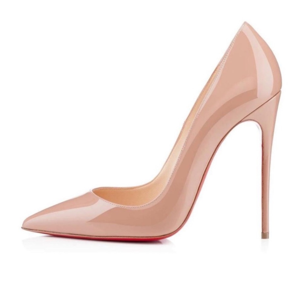 Louboutin So Kate 120mm Nude Pumps